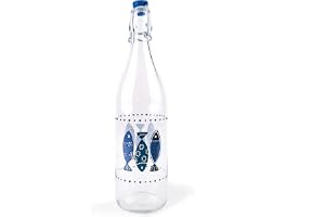 Excelsa Ocean flaska, glas, flerfärgad, 1 000 ml