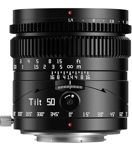 TTArtisan Tilt 50mm F1.4 Zマウント MF #4537 TTArtisan TF5014BZ 50mm f1.4 Tilt Lens Full Frame Manual Portrait