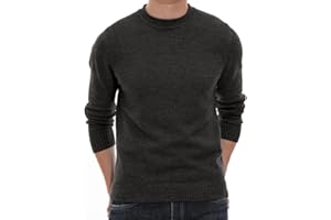 Sailwind Men's Jumpers Tops Winter Warm Knitted Crew Neck Jumper Long Sleeve Soft Cozy Mock Neck Knitwear Pullover Sweaters for Men