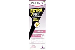 Paranix Spray Extra Forte Traite & Prévient Pidouches et lacets en 5 minutes, 100 millilitres