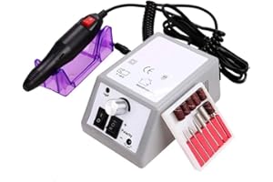 SQUADO Fresa per Unghie Professionale Manicure e Pedicure Lima Elettrica per Unghie Gel, per Studio Estetiste Casa Regali