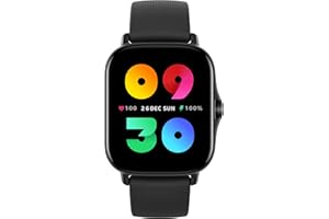 Amazfit GTS 2 Smartwatch z wyświetlaczem AMOLED Always-on, połączenia Bluetooth, pamięć muzyki 3 GB, zegarek sportowy z 90 trybami sportowymi, monitorowanie tętna i SpO2, Alexa, GPS, Czarny