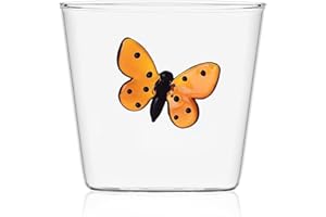 Ichendorf Milán 0.09352045 Vaso Mariposa Roja Colección Jardín Picnic