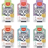 Wanpy Karışık Aromalı Kedi &Ccedil;orbası (50GR X 6 Adet) Sıvı Kedi &Ouml;d&uuml;l&uuml;