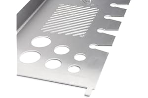 Kette´s Grillzubehör Edelstahl-Warmhalterost kompatibel mit Gasgrills von Broil King (Broil King Regal/Baron 420/490/690)