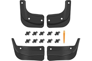 FDHYFGDY 4 Pezzi per Tesla Model 3 Highland 2024 Paraspruzzi Paraspruzzi, Parafanghi di Protezione dai sedimenti, Non è Necessario Forare i Parafanghi