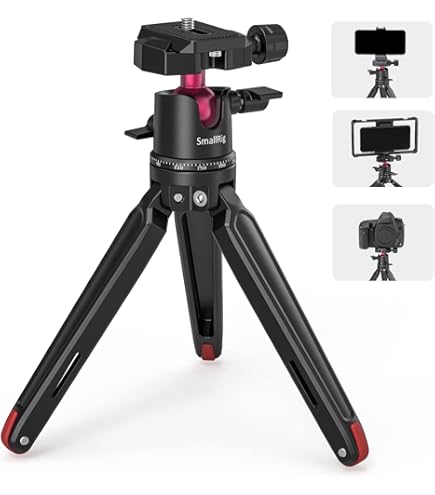Kado Supporto Portatile Universale In Metallo Per Monitor, Telefono, Tablet E Fotocamera - Testa A Sfera 360°, Vite 1/4", VESA 75/100 Mm