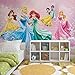 Produktbild Disney Prinzessinnen Cinderelle Aurora - Wallsticker Warehouse - Fototapete - Tapete - Fotomural - Mural Wandbild - (591WM) - XXL - 368cm x 254cm - Papier (KEIN VLIES) - 4 Pieces