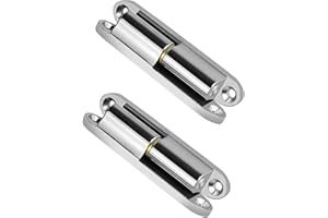 YUE Cerniere per Porte 2 Pezzi Cerniera per Porta Della Camera da Avvitare per Rinnovamento con Cuscinetto Cerniere per Armadi in Acciaio Zincato per Porte Interne, Cancello, Scatola Del Trasformatore