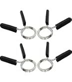 Clip d'haltères, colliers de poids | Pack de 2 colliers portables - Bouchons de poids, remplacement de pince à vis, pinces de barre de poids pour barre d 'haltères Fitness Clip d'haltères, colliers de poids | Pack de 2 colliers portables - Bouchons de poids, remplacement de pince à vis, pinces de barre de poids pour barre d 'haltères Fitness