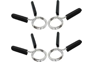 THETAG Pince Haltere, 4 Pcs Pinces à Ressort pour Haltères