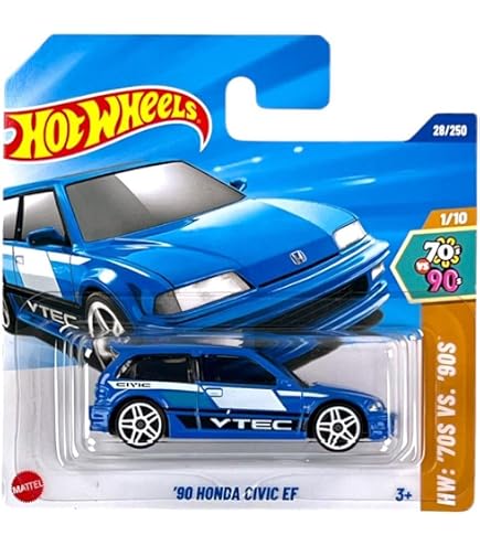 Hot Wheels - ´92 Honda Civic EG - HW J-Imports 4/10 - HTC43