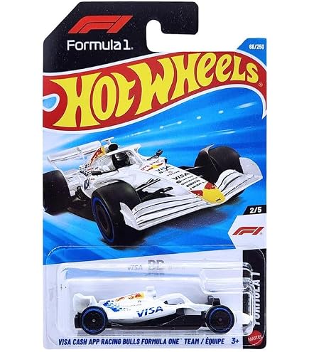 Hot Wheels Racing Bulls Formula One Team [White] F1 2/5, 68/250, 1