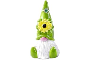 Titanape Spring Easter Gonk Decor with Sunflower Ring Holder Ring Stand, Easter Home and Office Gifts, Irish Gifts for Women Birthday, Christmas