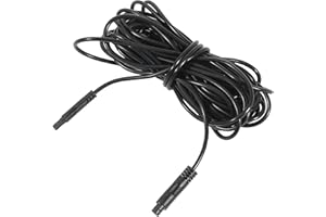 X AUTOHAUX 4 Pin 20ft 6m Car Backup Camera Extension Cable Dash Camera Wires