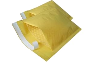 ImballaggiPer® Buste per Spedizioni, Buste Postali imbottite con Pluriball, Ideali per Spedire Oggetti, Colore Avana, 18 x 26 cm, 100 pezzi