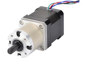 STEPPERONLINE Nema 17 Motoriduttore 14:1 Ingranaggio planetario Coppia alta 1,68 A CNC Motore passo-passo