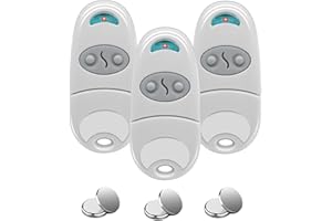 SUOXIOM 3PCS Telecommande portail, 433,92 MHz Telecommande Porte de Garage,Télécommande C@me Compatible Avec 433,92 MHz Telecommande EV, NA, EE, 2 Canaux