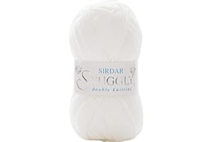 Sirdar Snuggly DK Double Knitting, blanco (251), 50 g