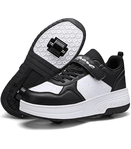 Chaussures fille a 4 roulettes rétractable, Basket à roulettes retractable garçon Chaussures à roulettes Multisports Outdoor Rechargeables 7 Couleurs Colorés Gymnastique Sneakers(Size:EU 37,Color:Whit Chaussures fille a 4 roulettes rétractable, Basket à roulettes retractable garçon Chaussures à roulettes Multisports Outdoor Rechargeables 7 Couleurs Colorés Gymnastique Sneakers(Size:EU 37,Color:Whit