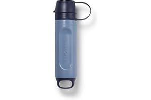 Lifestraw Peak Series Solo - Filtro de Agua Individual para Senderismo, Camping, Viajes, Supervivencia. Elimina bacterias
