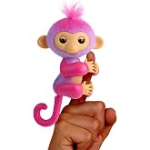 Fingerlings İnteraktif Bebek Maymun Dokunmaya Tepki Veriyor - 70+ Ses ve Tepki - Charli (Mor)