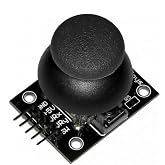 Joystick Module 2 Axis XY with Central Button 5V Analog Compatible with Development Boards and Microcontrollers