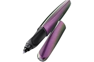 Pelikan® Pióro kulkowe Twist | Średnia stalówka | Na naboje atramentowe | Młodzieżowy Design | Biuro Szkoła Studia Praca | Do pisania Kaligrafii Komfortowe i Gładkie pisanie | Shine