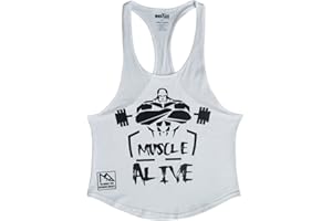 palglg Hombres Camisetas De Tirantes Deportivo Gimnasio Fitness Tops Camisetas T-Shirts Algodón