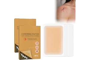 CYNAMUS 2 Stück Tattoo Cover Up Aufkleber, Tattoo Concealing Tape Narbe- Abdeckungsband Hautton-Concealer-Aufkleber, Atmungsaktive Und Wasserdichte Haut Concealing Tape Zum Abdecken Von Tätowierungen