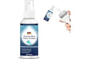 Microneedling Roller Cleaner 100 ml, rengöringsspray med mikronålar, för barroller och microneedlingspenna, effektiv rengörin