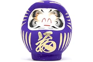 JAPAN CRAFT Lucky Doll - Daruma - Taglia 1 - Viola - AVANZAMENTO in Carriera