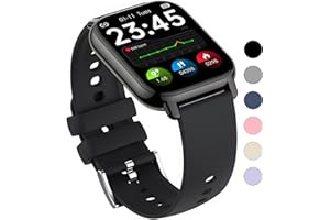 GENERIC OUTPUTBT 19mm 20mm 22mm Watch strap for Donerton/Garmin/Samsung Galaxy/Fossil/AMAZF1T Sport Silicone Replacement Strap for Nerunsa/ENOMIR/Fitpolo/WeurGhy/Huawei Watch Band Men Women Black