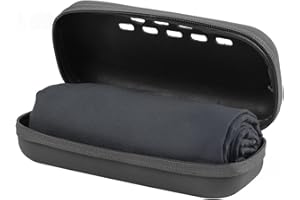 JIIJCAAC Microfiber Towel, Packed in EVA Box, Towel, Sports, Swimming, Beach Towel, Quick Drying Lightweight Absorbent Travel Towel, Perfect for Wild Camping, Travel, Swimming, Gym, etc (Grey)