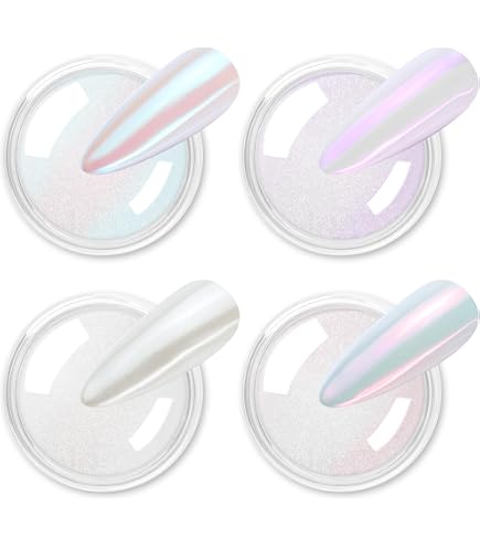 Vepoty Nagelglitterpulver Set – Farbpigmente Für DIY-Nageldesign Auf Gelnägeln & Naturnägeln