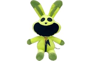 Metaparty Smiling Critters Peluche,Smiling Critters Plush Toy,Nuovo Peluche Smiling Critters,Funny Smiling Critters Pillow Children's Room Decoration,Regalo di cuscino in peluche per bambini (Verde)