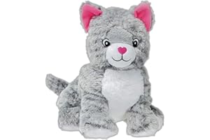 Pelucho - Peluche Bouillotte Chat - Made in France - Lavande et blé - Chaleur - Bien être - Douceur - Doudou bouillotte - Bouillotte Bébé