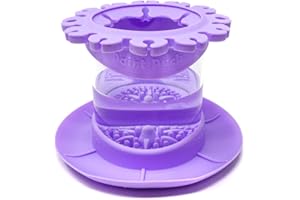 Paint Puck Brush Cleaner (All-in-One) Fine Art, Studio, Classroom, Brush Holder and Silicone Cleaning System for Acrylic, Watercolour and Water-based Media