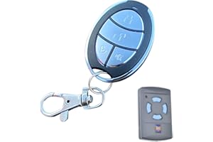 hd-line Alternatywa dla oryginalnego nadajnika ręcznego Hörmann częstotliwość 868 MHz HSM4 / 2 - Marantec Type302 otwieracz do bramy garażowej, pilot zdalnego sterowania 4 kanały