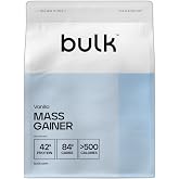 Bulk Mass Complete Gainer | Vanilla | 6 Servings | 42g Protein Per Serving | 6 Servings, 42g Protein Per Serving, 84g Carbs,