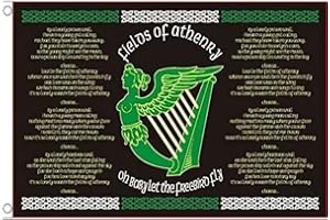 AZ FLAG - Ireland The Fields Of Athenry Flag - 3x5 Ft - 100D Polyester Irish Banner with Two Metal Grommets - Fade Resistant - Vivid Colors - 3' x 5' Feet - 150x90 Cm