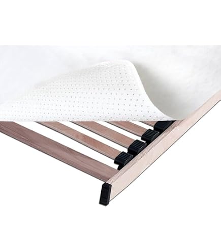 Alèse Protège-matelas 120x200 Cm - Picots Antidérapants, Tissu Aiguilleté Respirant, Lavable
