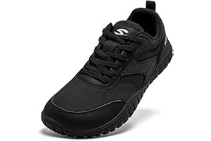 HOBIBEAR Wide Barefoot Shoes for Womens Mens Minimalist Trail Running Hiking Sneakers Comfortable Lightweight