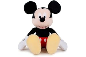 Mickey Mouse Mickey Muñeco Peluche, Multicolor (Famosa 760011897), 10 x 5 x 30