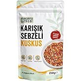 makarna l&uuml;tfen! Karışık Sebzeli Kuskus %35 Sebze, 250 Gr