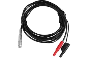 LAZMIN112 Dual Banana Head Multipurpose Test Line Heavy Duty Auto Test Leads BNC to Banana Adapter Cable