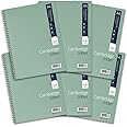 Cambridge Jotter A4 Card Cover Wirebound Notebook Ruled with Margin 200 Page, 6 Notebooks, Green