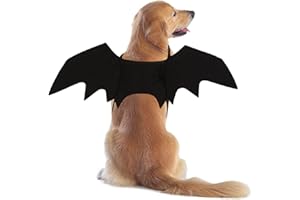 RANYPET Hund Fledermaus Kostüme Halloween Haustier Kostüm Fledermausflügel Cosplay Hundekostüm Katzenkostüm für Party