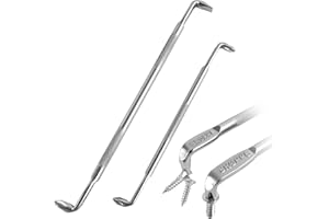 KITNELW 2 Pezzi Cacciaviti Angolo Cacciavite a Croce Cacciavite a Testa Piatta Set Attacco Magnetico a Vite Tipo Z Giravite Angolare