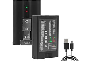 JUBOTY 1 Packs 6040mAh Li-ion Internal New Upgraded Replacement Battery Compatible with Video Doorbell 2/3/3plus/ 4 Camera/Stick Up Camera/Peephole Camera/Spotlight Camera Rechargeable Battery